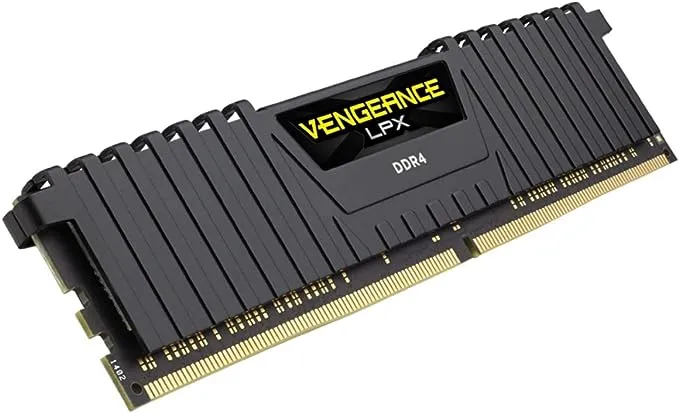 Corsair VENGEANCE LPX 32GB (2 x 16GB) DDR4 DRAM 3600MHz C18 AMD Ryzen Memory Kit - Black