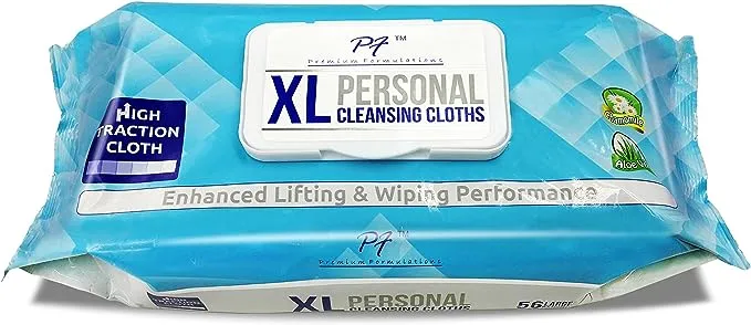 Premium Formulations High Traction XL Uber Thick Adult Wipes