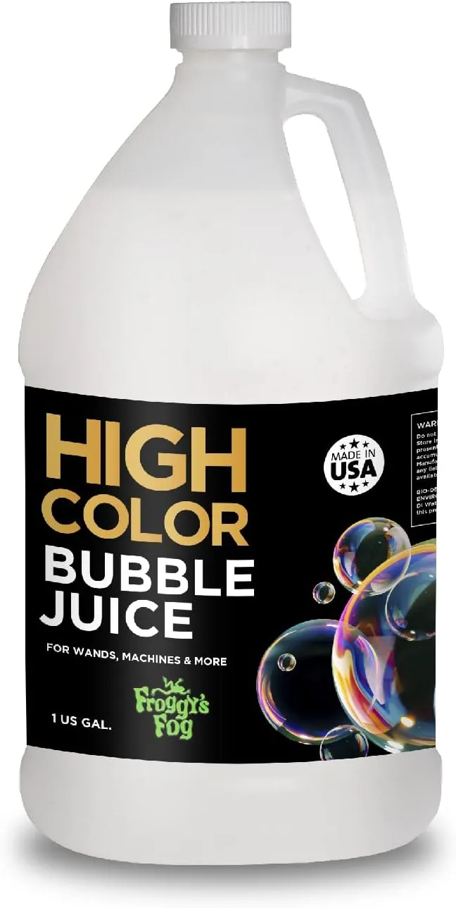 Froggys Fog High Color Bubble Juice (4 x 1 gal)