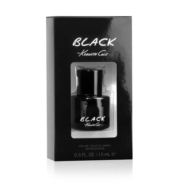 Kenneth Cole Black for Men 0.5 oz. Eau de Toilette Mini by Kennth Cole