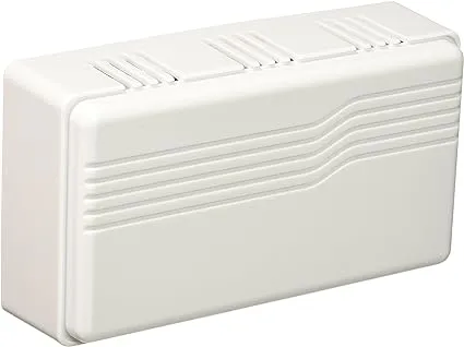 Heath Zenith White Plastic Wired Door Chime