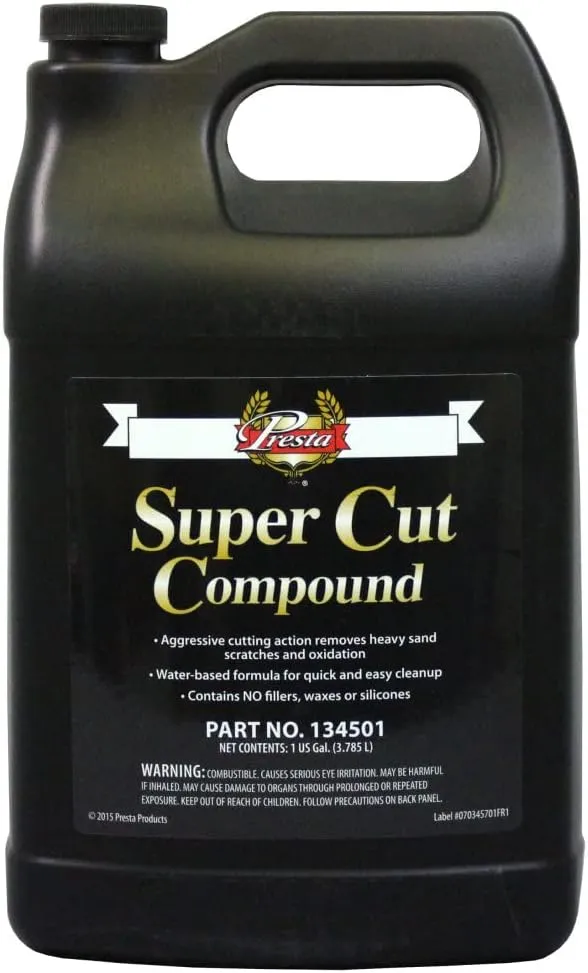 Presta 134501 Super Cut Compound - 1-Gallon