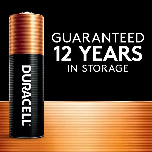 Duracell Coppertop AAA Batteries with Power Boost Ingredients, 4 Count Pack Triple A Battery with Long-lasting Power, Alkaline AAA Battery for Household and Office Devices
