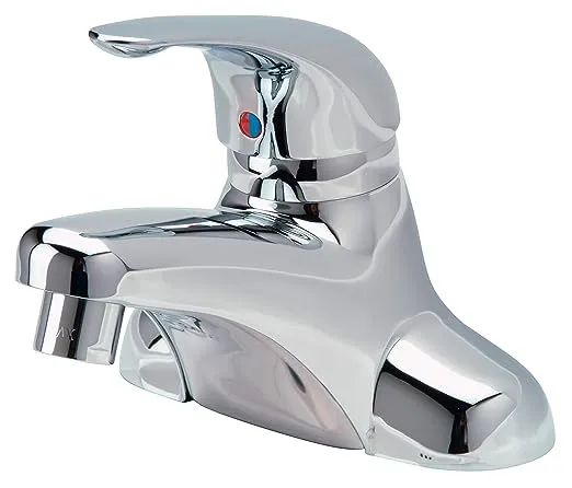 Zurn - Z7440XL Z7440-XL Single-Control Deck Mount Lavatory Faucet, Chrome, 2.2 gpm