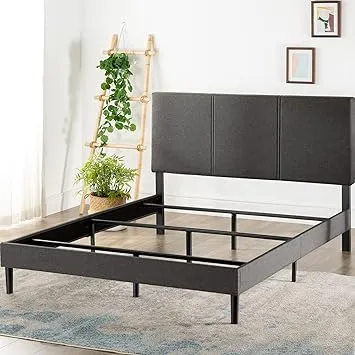 Zinus Cambril 45 inch Upholstered Bed Frame, Full