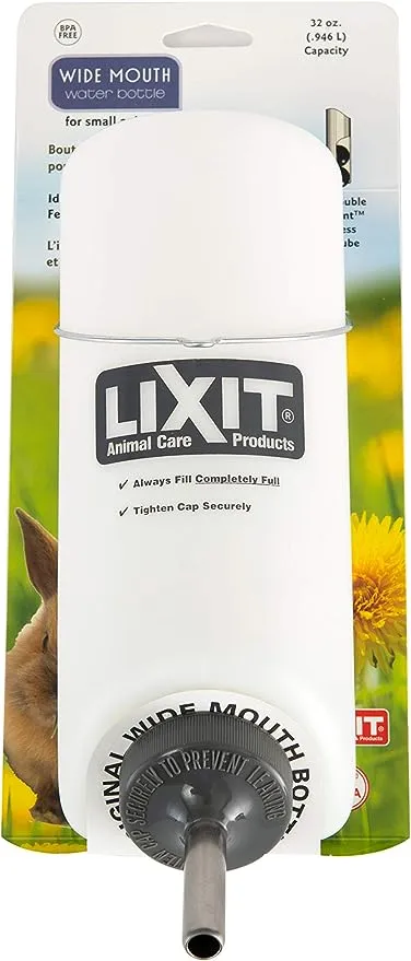 Lixit Wide Mouth Water Bottle