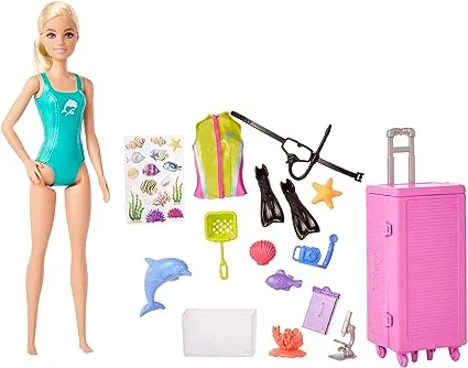 Barbie Marine Doll & Playset