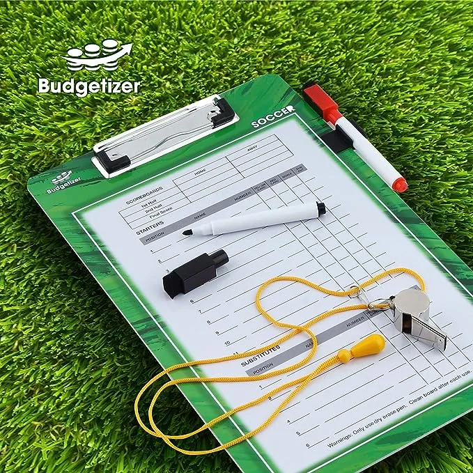 Budgetizer Soccer Clipboard