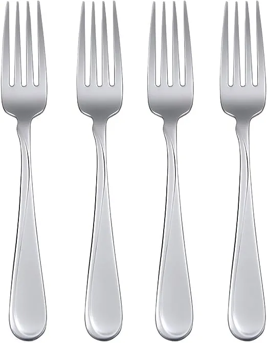 Oneida Flight Everyday Flatware Salad Forks, Set of 4