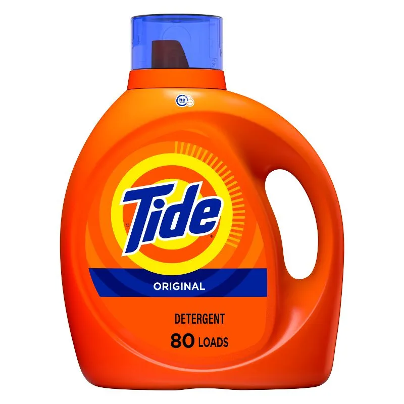 Tide Liquid Laundry Detergent, Original, 100 loads, 146 fl oz, HE Compatible