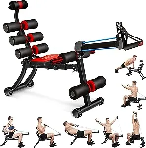 Body Rhythm 22 in 1 Wonder Master Core & Abdominal Workout Equipment, Foldable ...