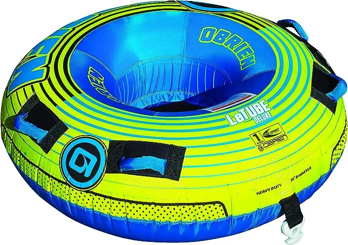 O Brien Le Tube Deluxe 56 Inch Single Rider Inflatable Towable Water Inner Tube