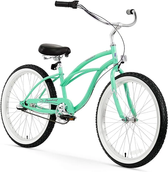 Firmstrong Urban Lady, 24", Women's, Three Speed, Mint Green