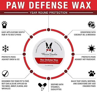 Warren London Paw Defense Wax