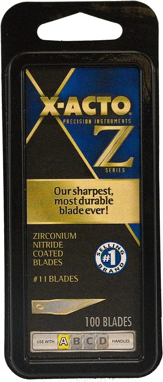 X-Acto XZ611 Replacement Blades Fine Point No. 11 100/PK GD