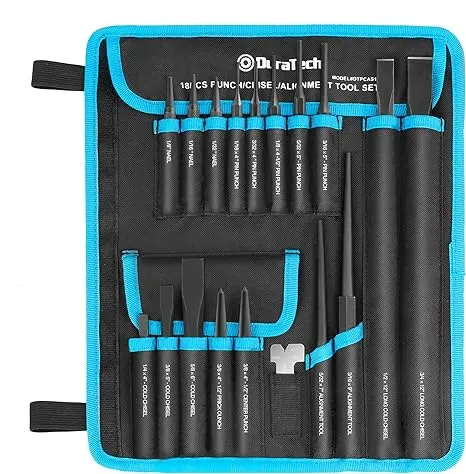 DuraTech 18 Piece Punch/Chisel/Alignment Tool Set