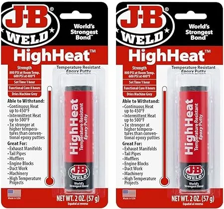 J-B Weld 8297 High Heat Epoxy Putty