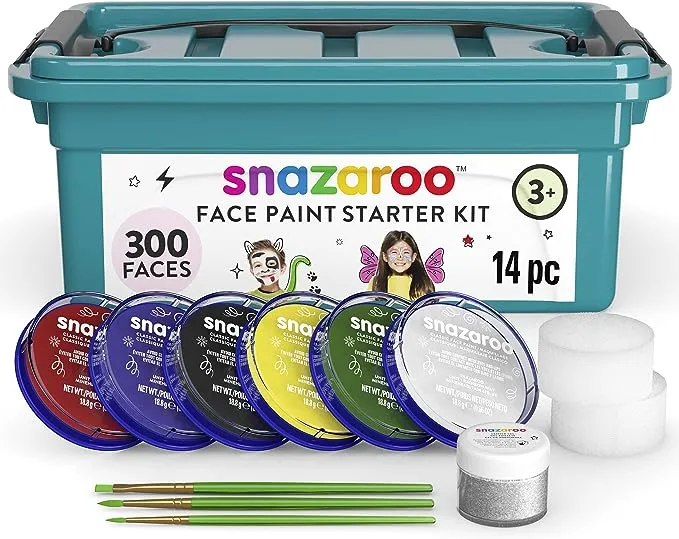 Snazaroo Face Painting Mini Starter Kit