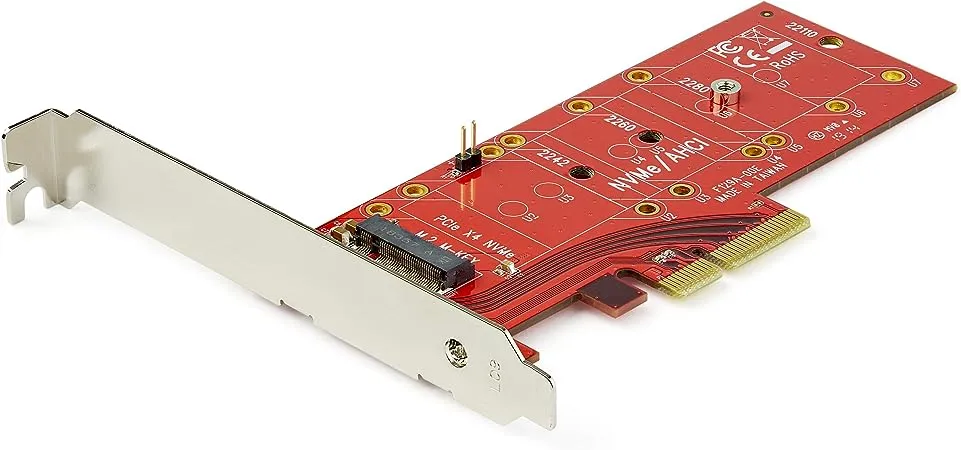 StarTech.com X4 PCI Express to M.2 PCIe SSD Adapter (PEX4M2E1)