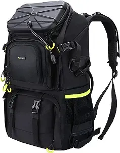 Endurax Extra Large Camera DSLR/SLR Backpack for Outdoor Hiking Trekking with 15.6 Laptop Compartment