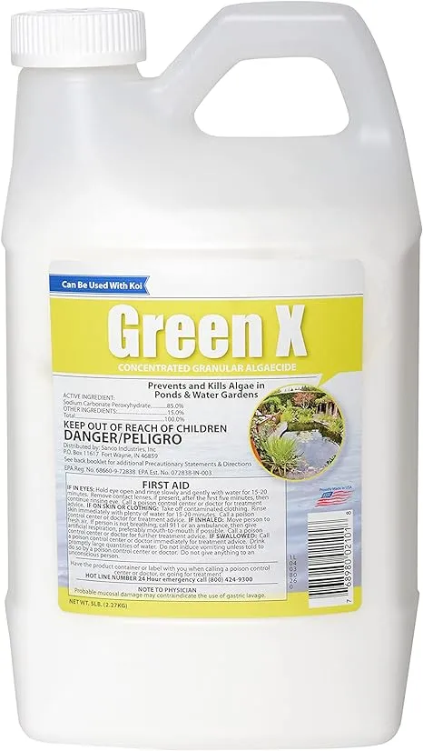 Crystal Blue 5 lb. Green x Algaecide | by Fleet Farm