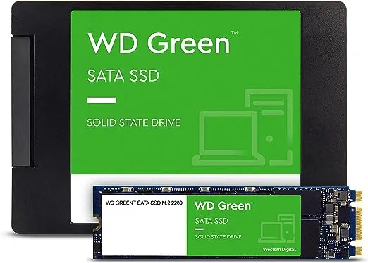Western Digital 1TB WD Green Internal SSD Solid State Drive - SATA III 6 Gb/s, 2.5/7mm, Up to 545 MB/s - WDS100T3G0A