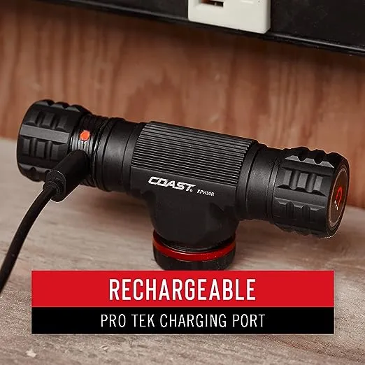 Coast XPH30R Rechargeable LED Headlamp