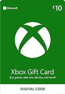 Xbox Gift Card | 10 GBP | Digital Voucher | Xbox One, Series S|X & Windows | (Download Code)