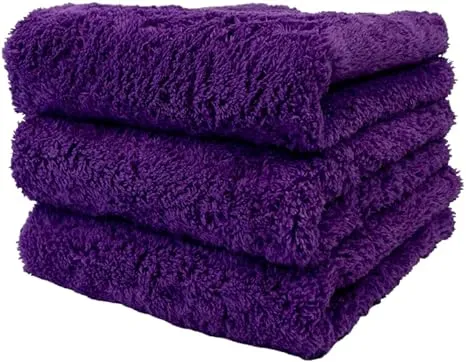 Proje' Purple Microfiber Towel for Car Ultra Absorbent