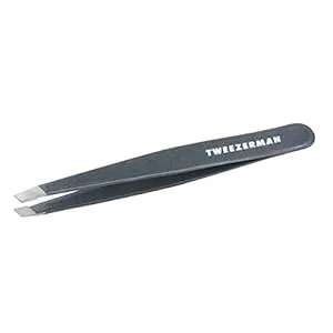 Tweezerman Blue Stone Slant Tweezer Full/Regular Size NWT