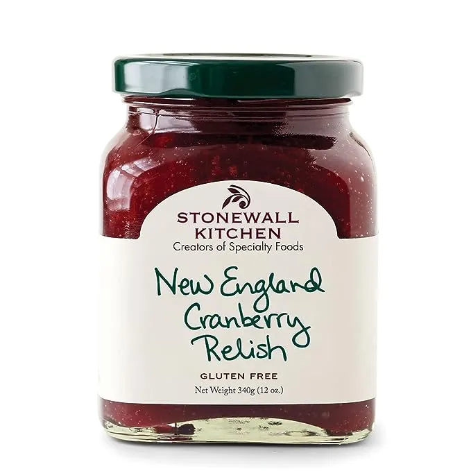 Stonewall Kitchen New England Cranberry Relish, 12 Ounce