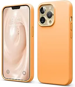 elago Soft Silicone Orange Case - for iPhone 13 Pro