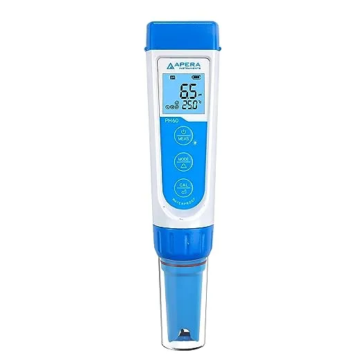 Apera Instruments AI311 Premium Series PH60 Waterproof pH Pocket Tester Kit R...