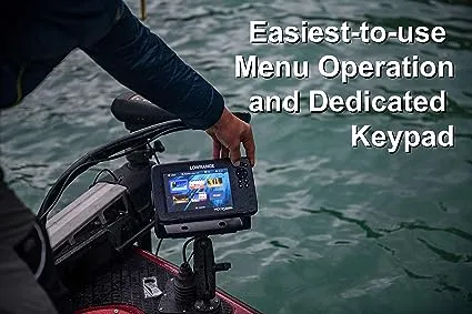 Lowrance HOOK Reveal 5", 7" and 9" Fish Finders with Transducers