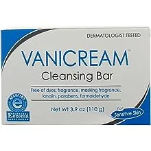 Vanicream Cleansing Bar 3.9 Oz (110 G) Pack of 2 by Vanicream