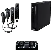 Nintendo Wii Console, Black Premium Bundle (Renewed)