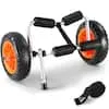 VEVOR Kayak Cart Foldable Kayak Dolly Aluminum Kayak Wheels with 10'' Solid Tires