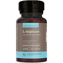 L-Arginine - 350mg Sustained Release for Optimal Absorption - Nitric Oxide Precursor*, 180 Tablets Company