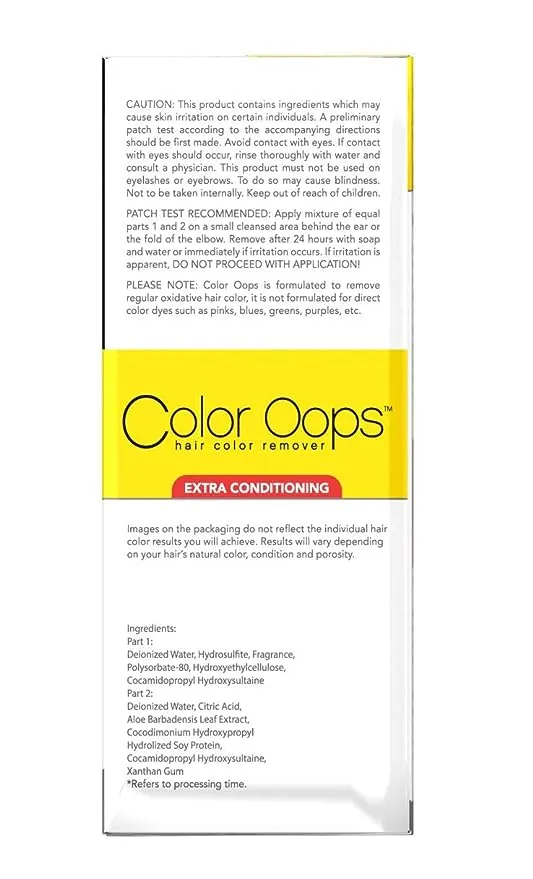 Color Oops Extra Hair Color Remover