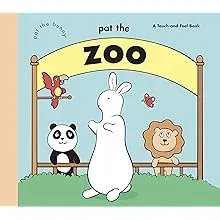 Pat the Zoo - (Touch-And-Feel) by Golden Books (Board Book)