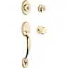 Kwikset 98001-196 Chelsea Handleset, Polished Brass