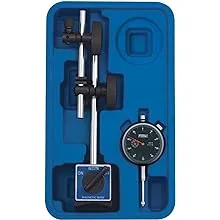 Fowler 52-520-199-0, Magnetic Base and Black Dial Indicator Set