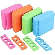 120pcs Toe Separators for Pedicure - Sponge Toe Separator for Nail Polish Par...