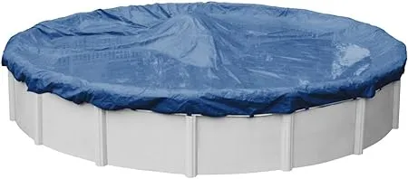 Robelle 4728-4 Pool Cover for Winter, Olympus, 28 ft Above Ground Pools