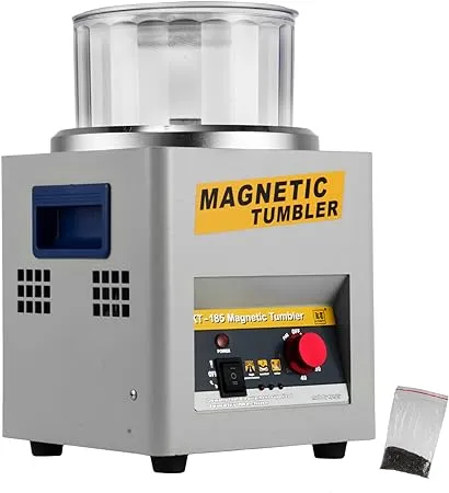 Happybuy Magnetic Tumbler 180mm Jewelry Polisher Tumbler 2000 RPM Kt-185 Jewelry ...