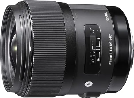 Sigma 35mm f/1.4 DG HSM Art Lens for Canon EF