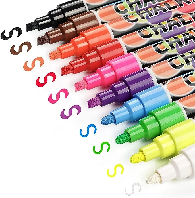 IJIANG Liquid Chalk Markers Neon Pens