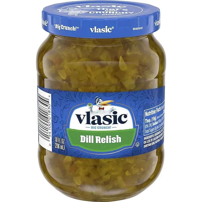 (price/case)vlasic Dill Relish 10 fl oz