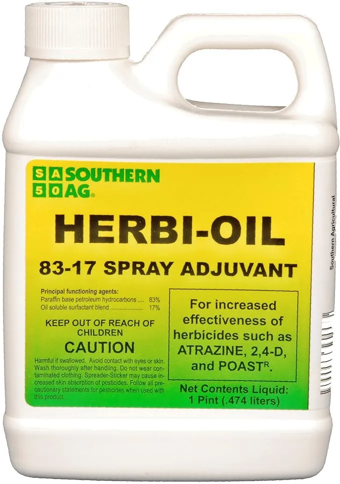 Southern Ag Herbi Oil 83-17 Spray Adjuvant Surfactant, 16oz - 1 Pint