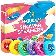 O Naturals 8-Pcs Shower Steamers Aromatherapy Eucalyptus